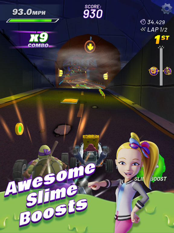 Nickelodeon Kart Racers Game screenshot 4