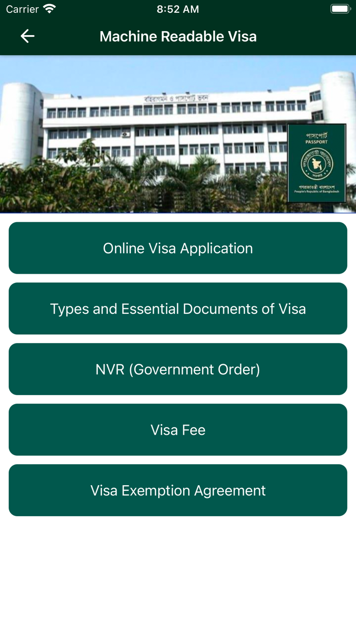 BD Passport  Visa Info