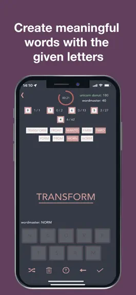Game screenshot WordCup - Race to create words apk
