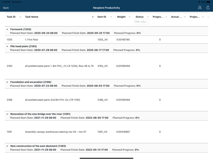 Nexplore Productivity