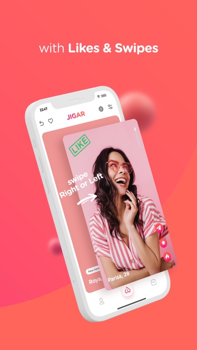 JIGAR: Persian Dating App screenshot 2
