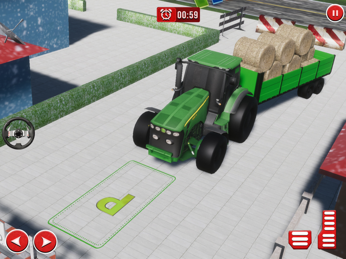 Cargo Tractor Farming Games 3d