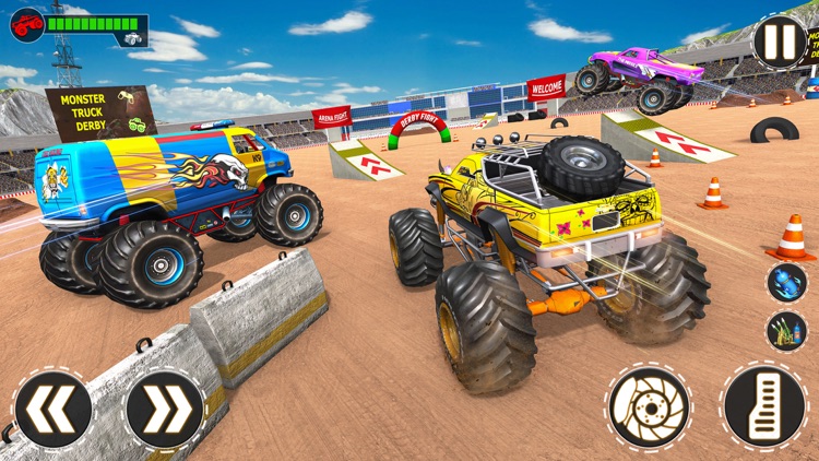 Monster Truck 4x4 Derby screenshot-3