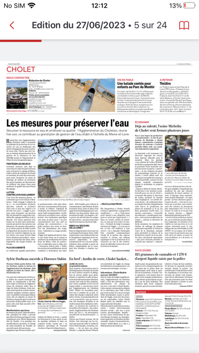 Le Courrier de l'Ouest Journal screenshot 2