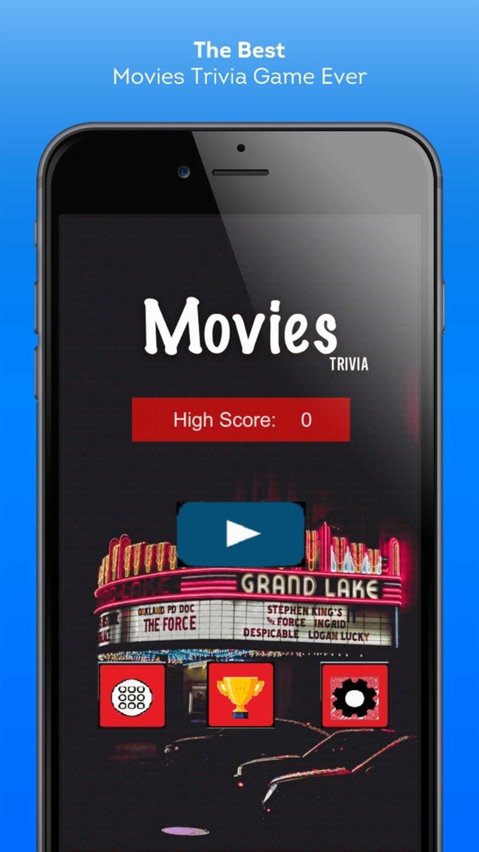 Movies Trivia Quiz Game