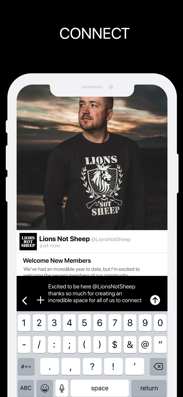 Lions Not Sheep ® Den