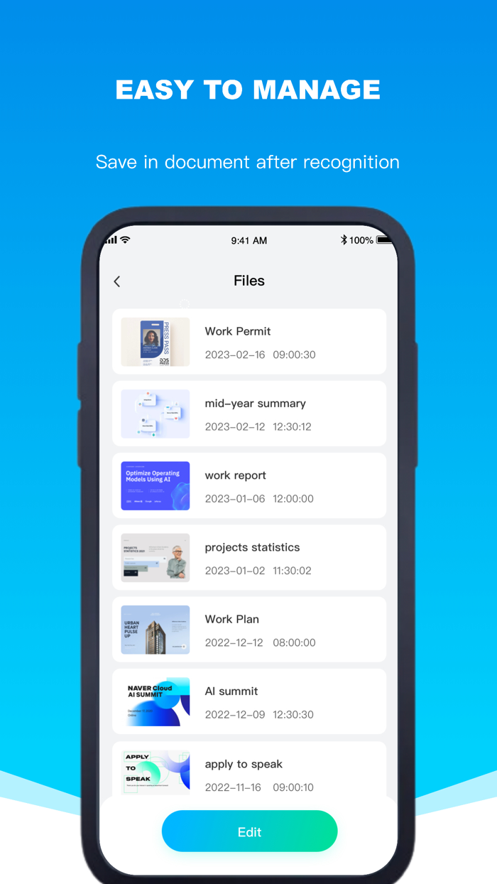 OCR -Text Scanner PDF Scanner