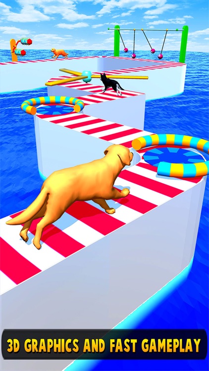 Epic Dog Fun Run Race 3D screenshot-6