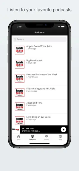 Game screenshot Sports 96.1 The Zone hack