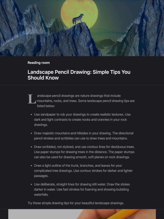 Learn Drawing Tutorials screenshot 4