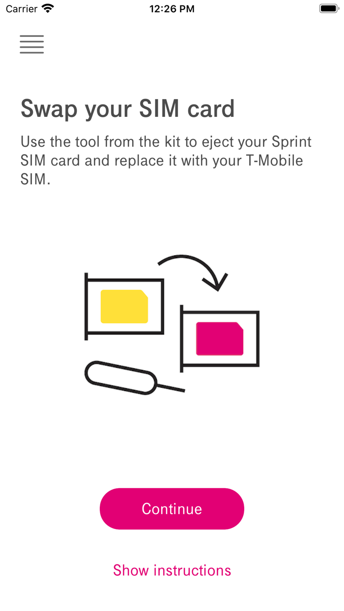 T-Mobile App Experience