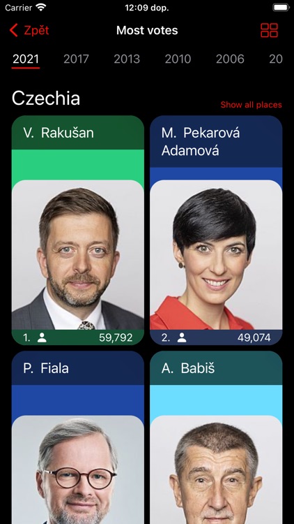 iVote: A Czech election app screenshot-5