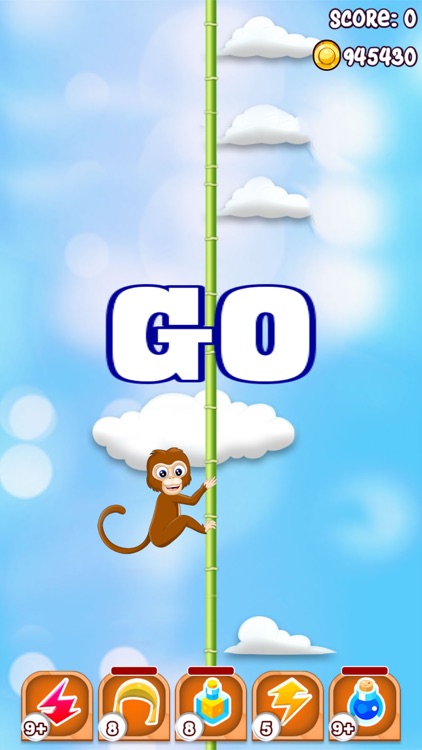 Bamboo Climbing Monkey Racing