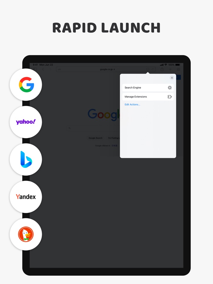 Search Extension For Safari
