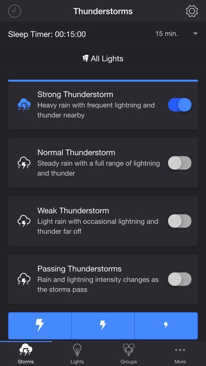 Thunderstorm for Hue screenshot-0