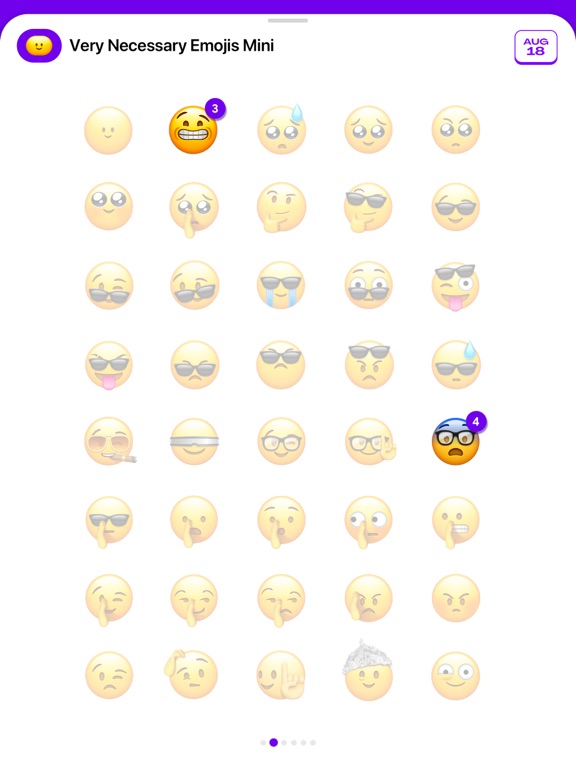 Very Necessary Emojis Mini screenshot 4