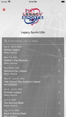 Game screenshot Legacy Sports USA mod apk