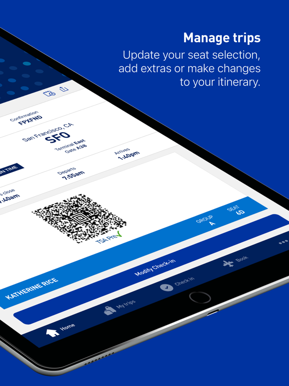 JetBlue - Book & manage trips screenshot 2