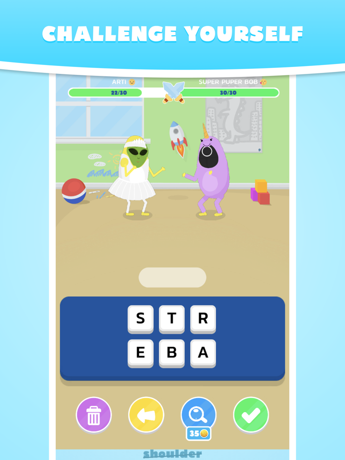 Word war - guess the word