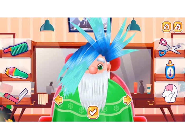 123Games Santa Haircut