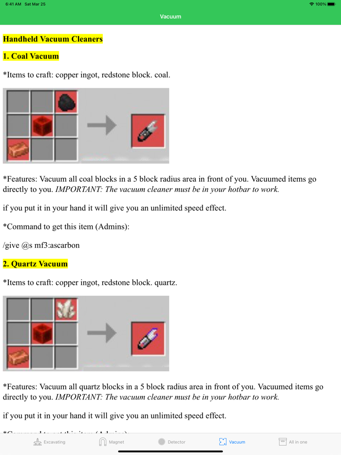 Diamonds Finder For Minecraft