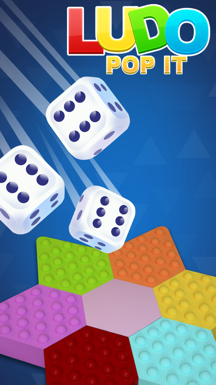 Ludo Pop it chess 3D