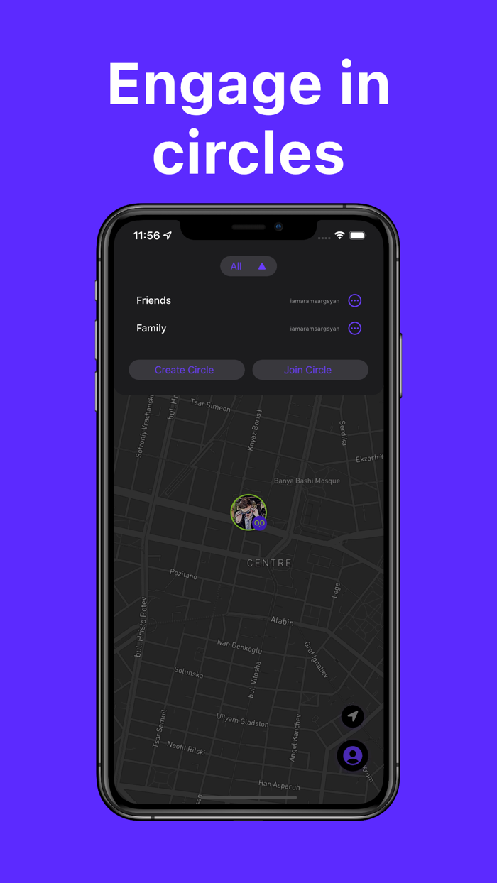 oores - find your friends