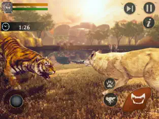 キャプチャ 4 la Wild Lobo la vida simulador iphone