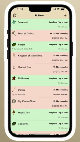 Game screenshot RS Timers mod apk