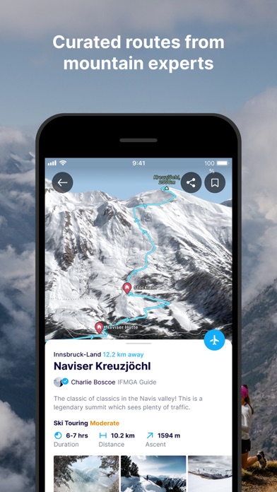 FATMAP: Ski, Hike, Bike Screenshot