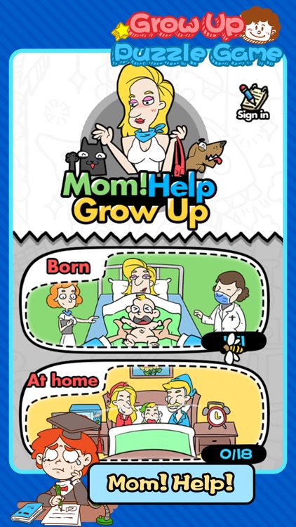 Grow Up: Puzzle Game