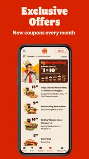 burger king ch iphone screenshot 4