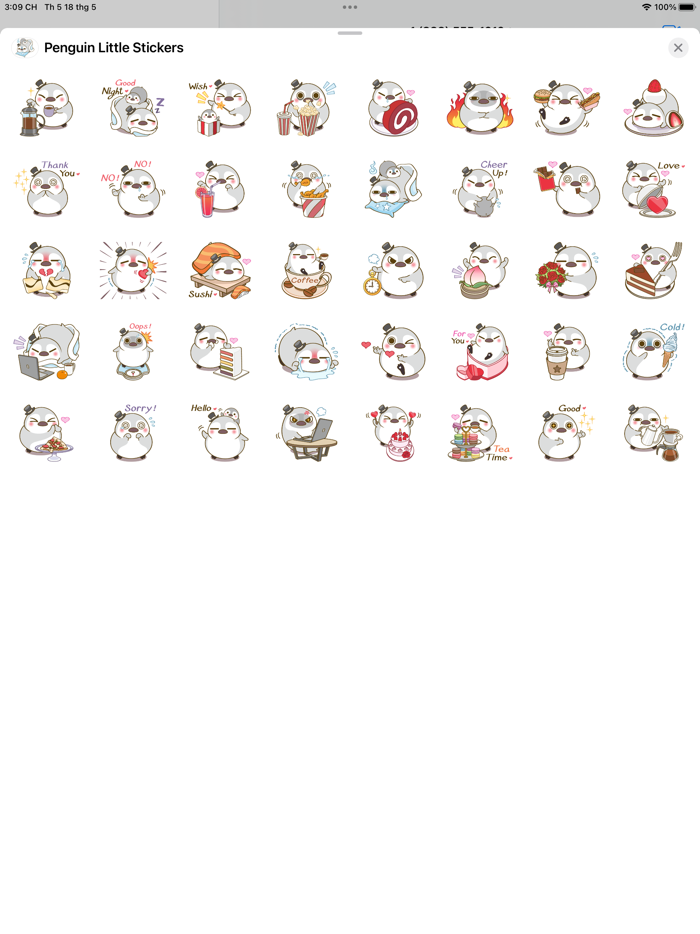 Penguin Little Stickers