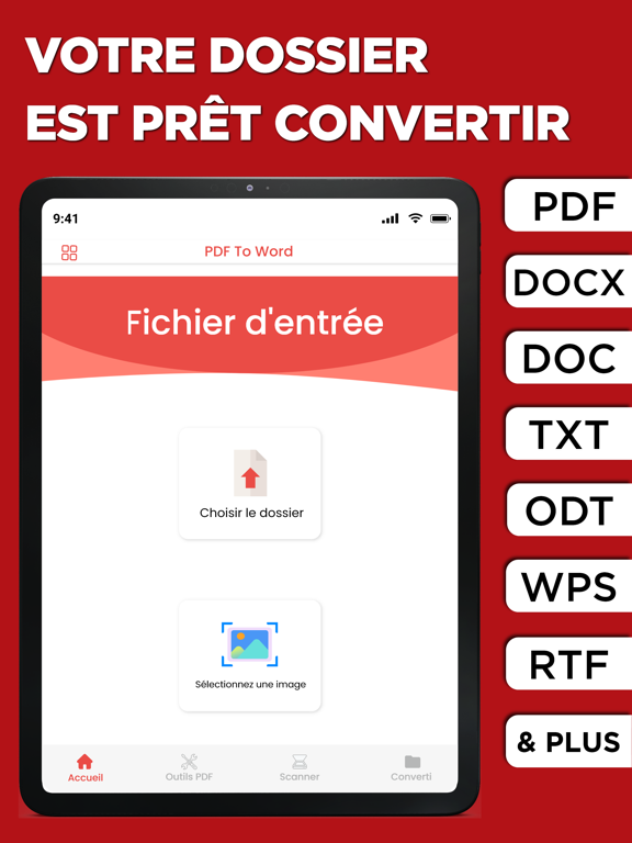 Screenshot #4 pour PDF To Word : Convertir PDF