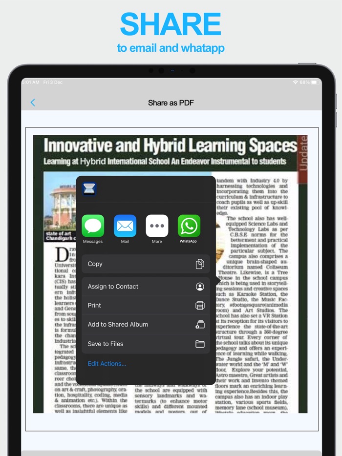 OneTouch Scan PDF Scanner