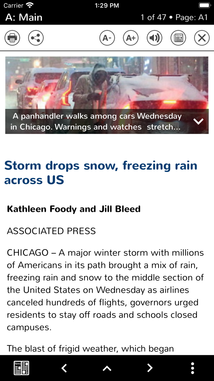 Canton Daily Ledger Print