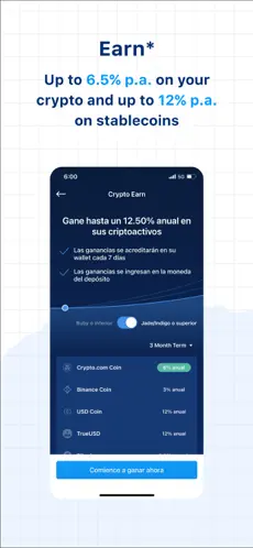 Screenshot 5 Crypto.com - Compre BTC, ETH iphone