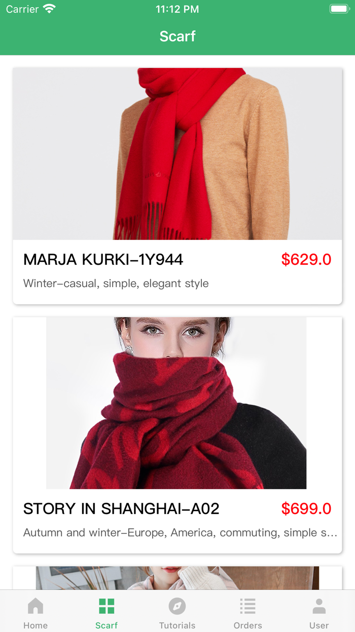 Warm Scarf Mall