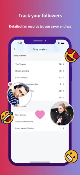 Game screenshot followers tracker+repost mod apk