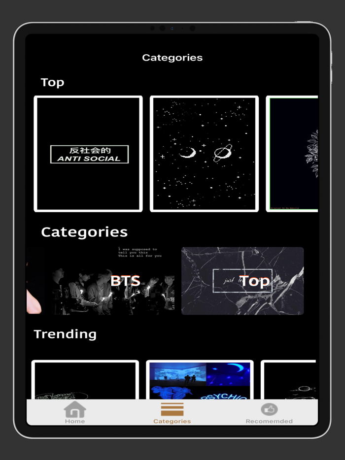 Black Aesthetic Wallpaper - HD