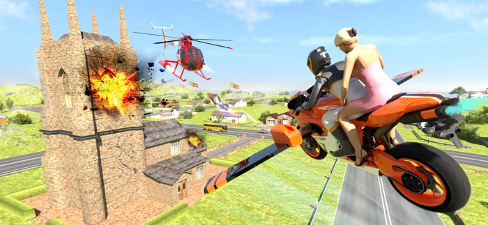 Flying Motorbike Bike Pilot