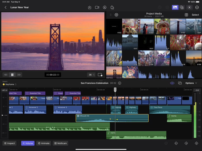Final Cut Pro for iPad