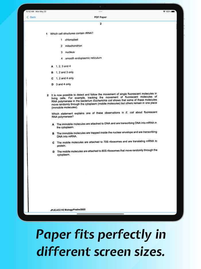 APapers Singapore Exam Paper