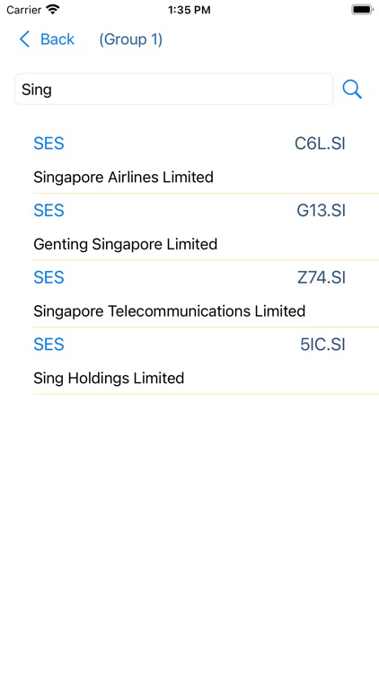 Singapore Stock Quotes screenshot-9