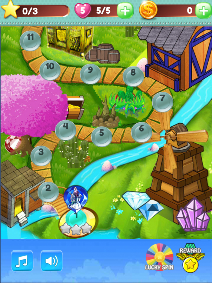 Diamond deluxe - Match 3 Games