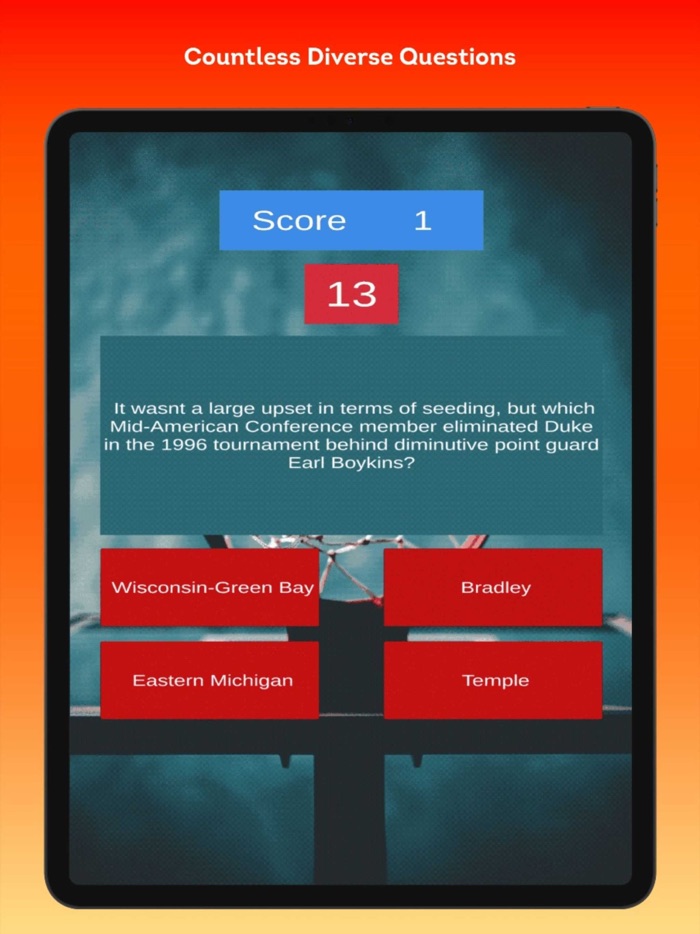 College Basketball Trivia Quiz