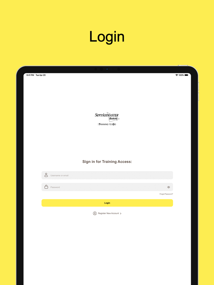 ServiceMaster - Training to Go