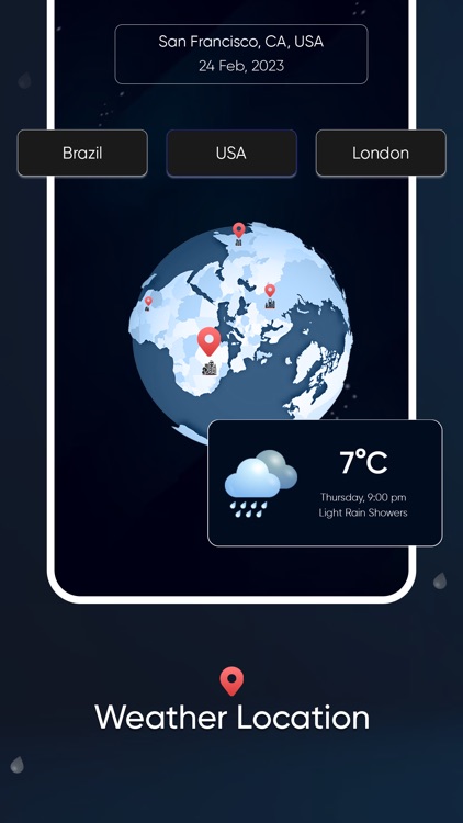 3D Earth and Weather