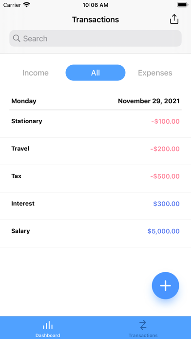 Income & Expenses Tracker screenshot 2