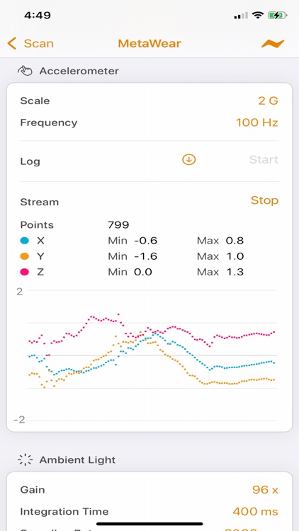 MetaWear screenshot-4